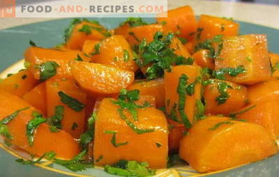 As cenouras cozidas são um prato brilhante e saudável e fazem parte de muitos pratos. As melhores receitas para cenouras cozidas e pratos com sua participação