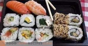 Qual é a diferença entre sushi e pãezinhos?