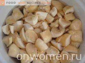 Cogumelos marinados