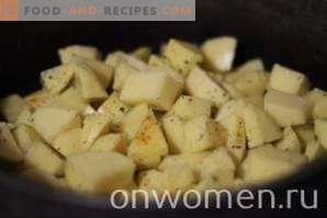 Cordeiro cozido com batatas