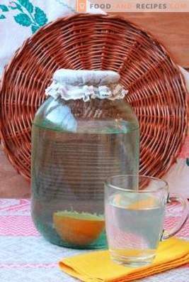 Como enrolar seiva de bétula com laranja