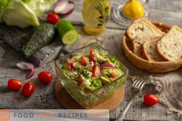 Salada de Abacate Magra