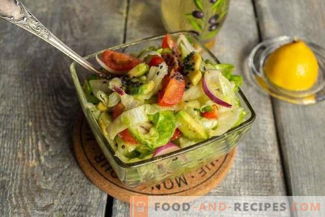 Salada de Abacate Magra