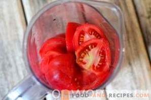 Molho de tomate para o inverno