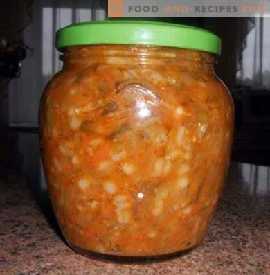 Pickle para o inverno com pasta de tomate