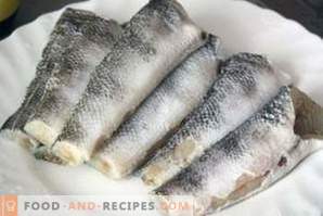 Peixe Nototeniya: receitas de culinária