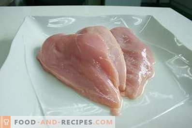 O que cozinhar a partir de peito de frango para o jantar