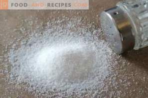 Como medir 100 gramas de sal