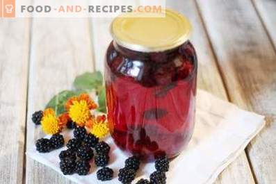Blackberry Compote for Winter