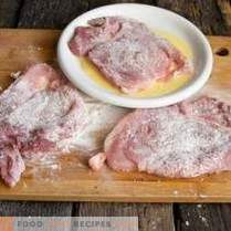 Schnitzel de porco suculento