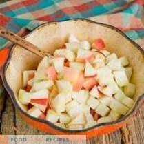 Ensopado de legumes com maçãs para o inverno - inusitado e muito saboroso